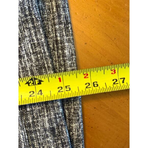 Lululemon Extra Mile Hoodie Sweatshirt Pullover Loose Fit Black White Size 12 - Picture 12 of 13